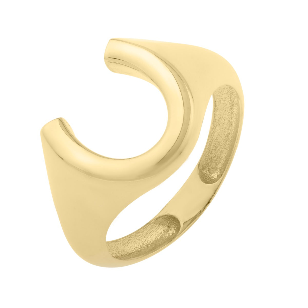 14K Horseshoe Ring