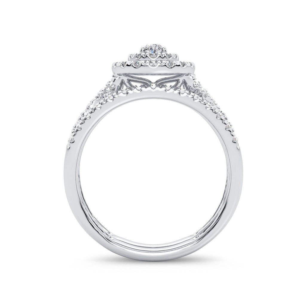 14K 1.00CT Diamond BRIDAL RING