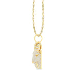 10 Karat Yellow Gold 3.75 Carat Diamonds Goat HipHop Pendant-1029617-YG