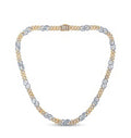 10 Karat Yellow Gold 18.50 Carat Diamonds Cuban Chain-1429009-YG