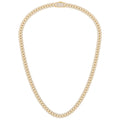 10KT-16.88CTW NECKLACE (8mm 22in)