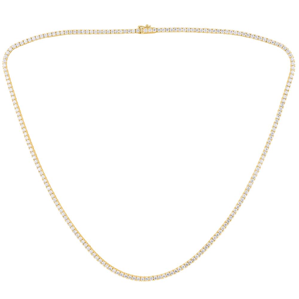 10KT-12.64CTW CHAIN 22in