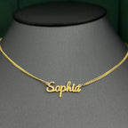 14k Name Pendant