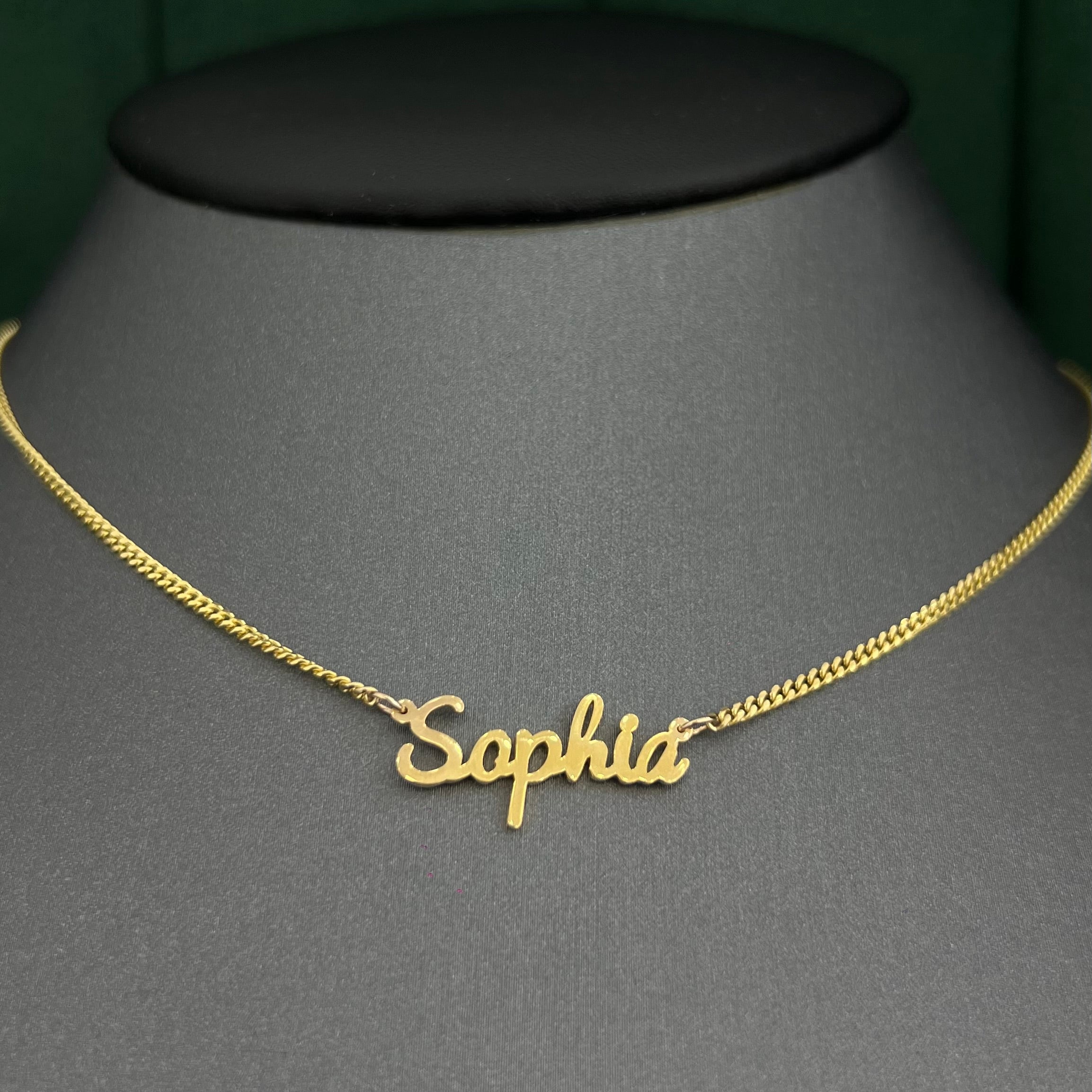 14k Name Pendant