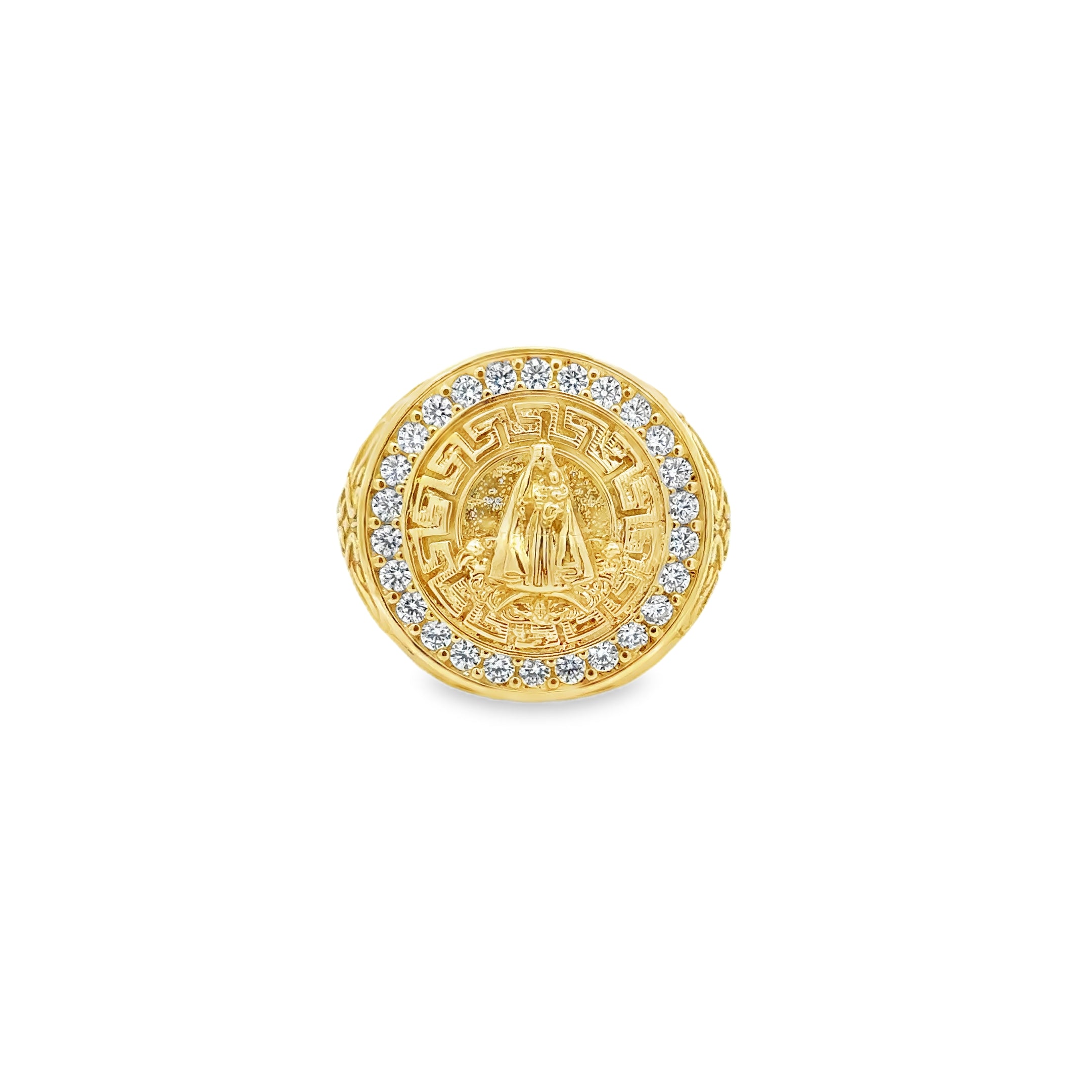 Virgen De La Caridad Ring 10Kt