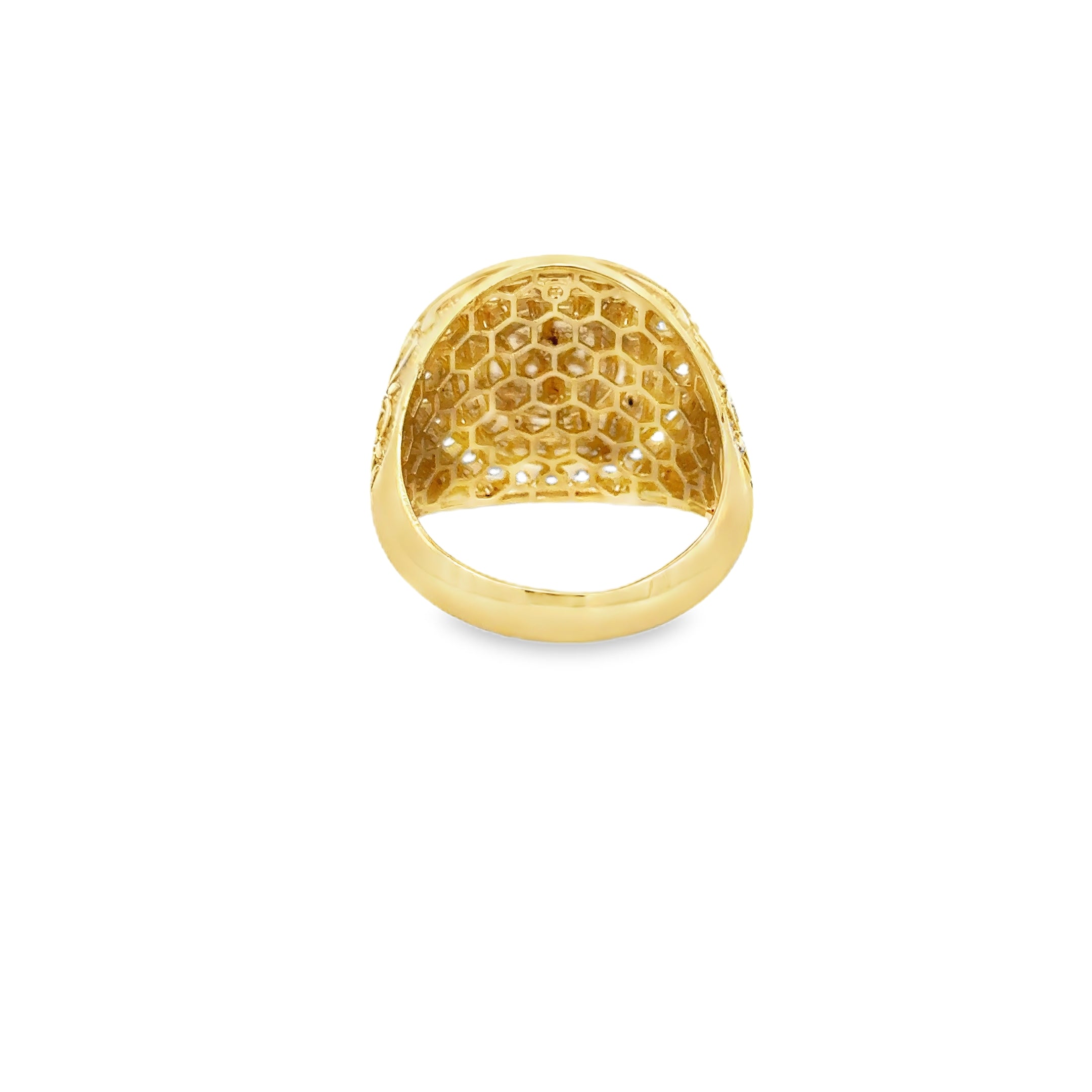 Virgen De La Caridad Ring 10Kt