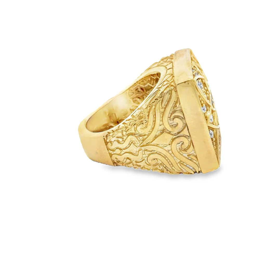 10Kt Jumbo Ring
