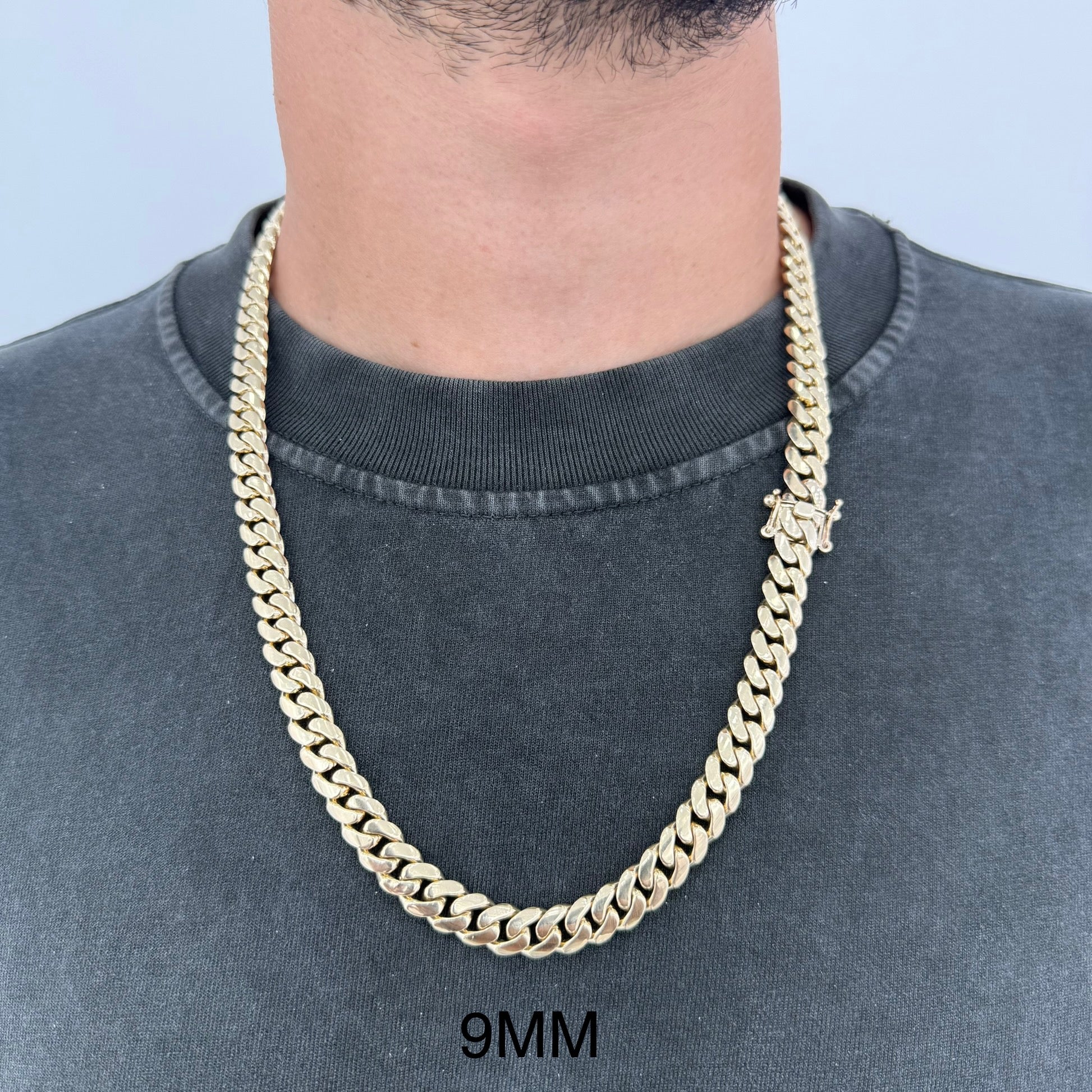 Semi Solid Cuban Link Chains