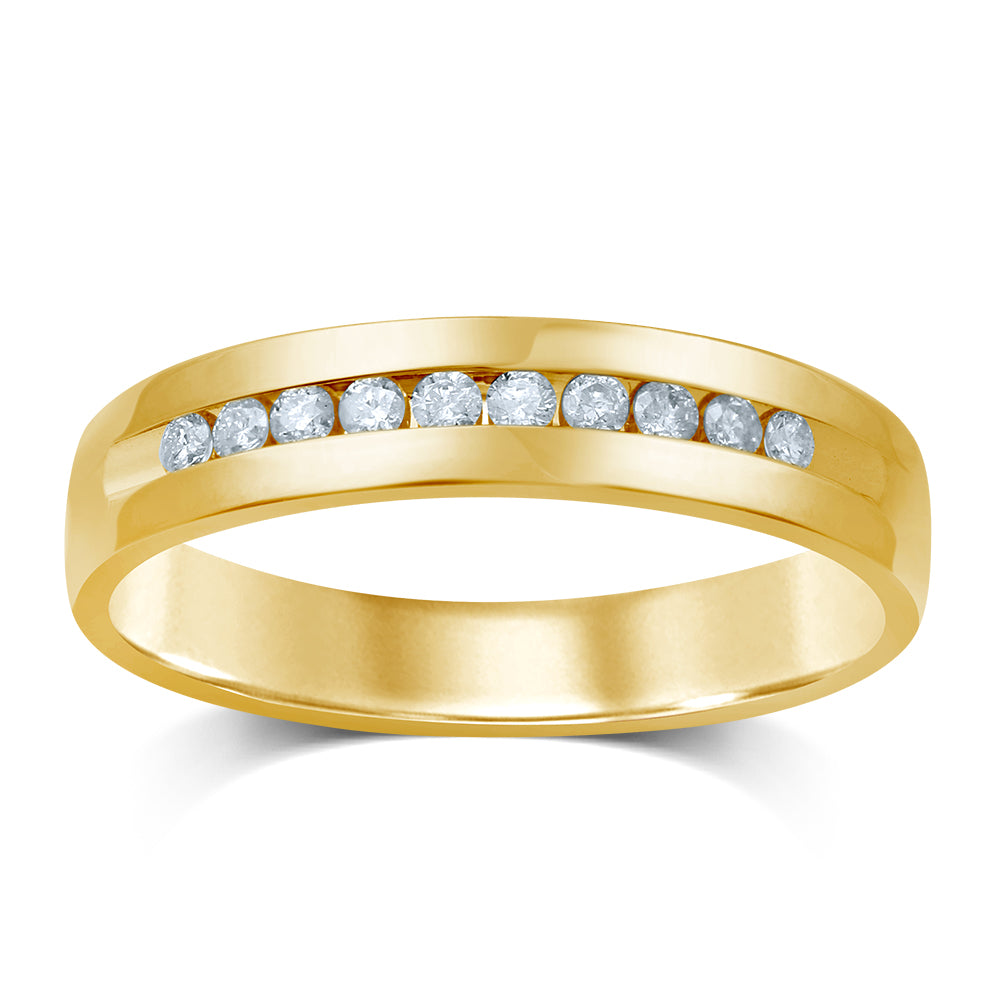 14K  0.25CT  Diamond  BAND