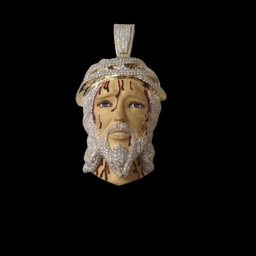 Jesus Mate Finish Pendant