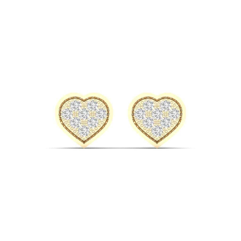 10K 0.05CT Diamond Earring