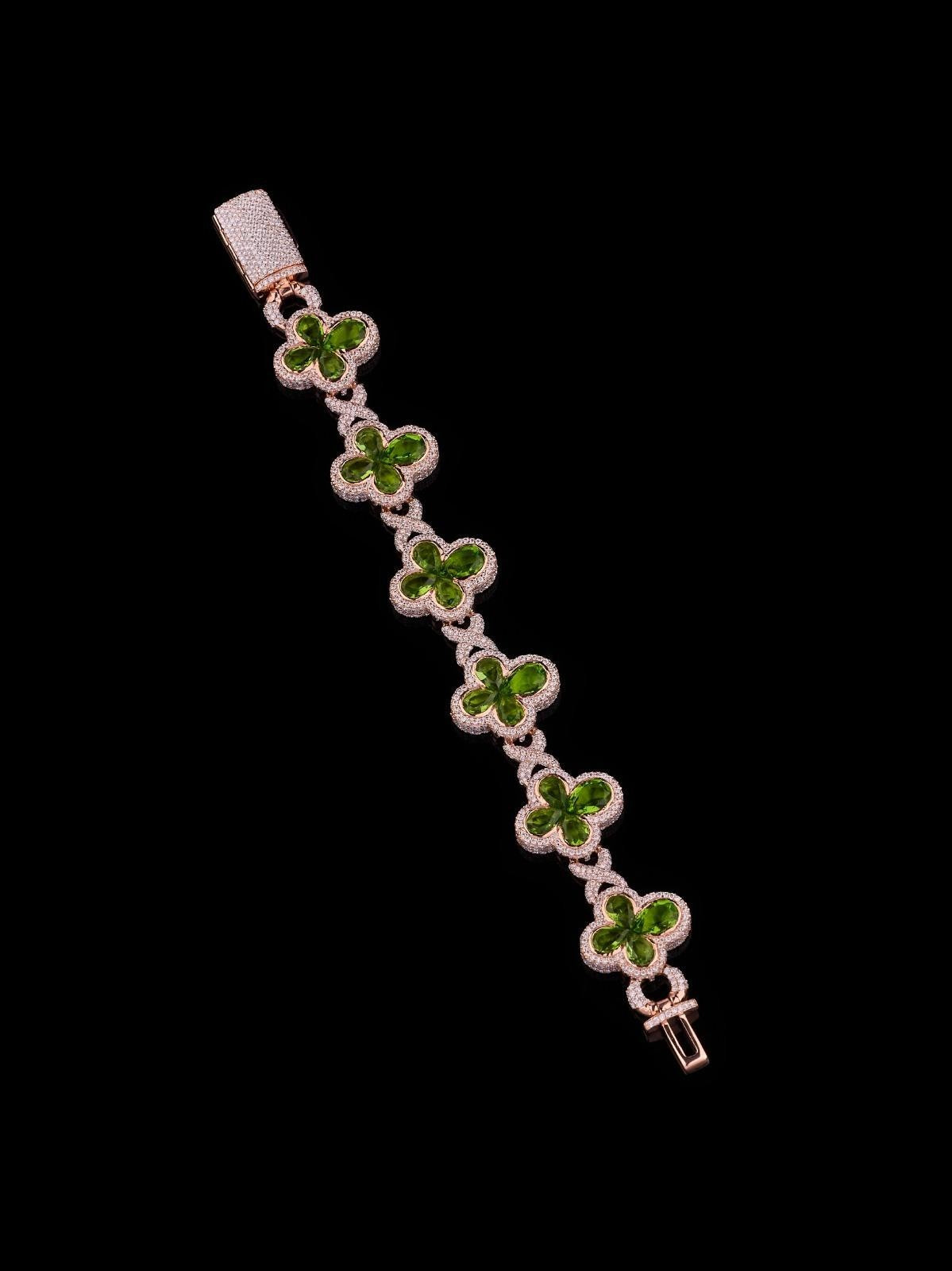Green Pear Bracelet