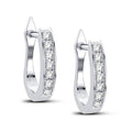 10K 0.06CT Diamond Earring