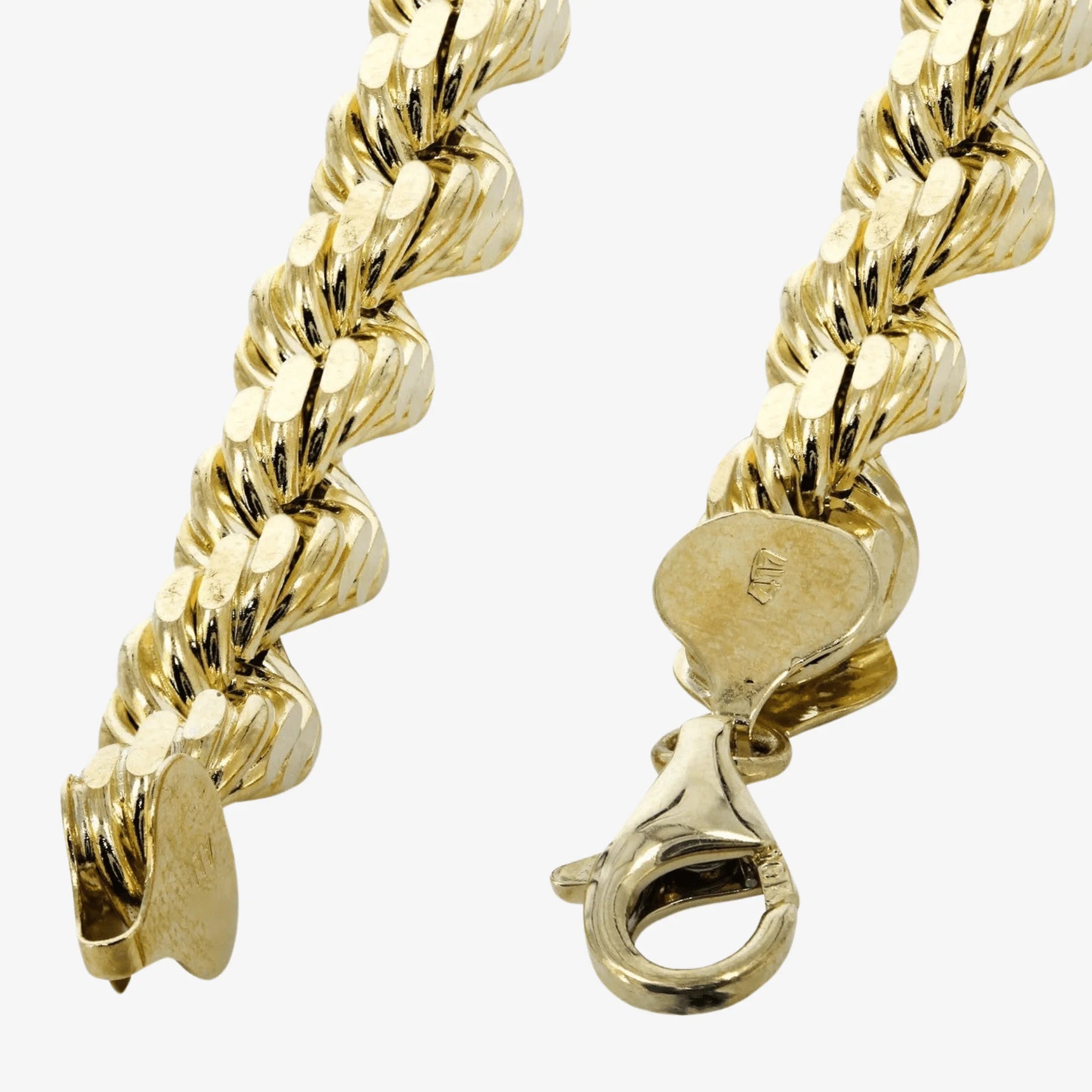 Gold Rope Bracelet - 4mm