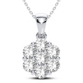 14K 1.50CT Diamond Pendant