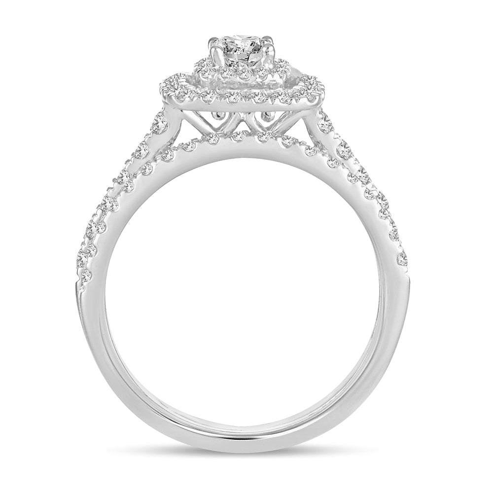 14K 1.00CT DIAMOND  BRIDAL RING