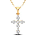 14K 0.25CT Diamond Pendant