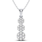 14K 0.75CT Diamond Pendant