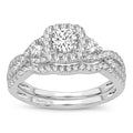14K 1.00CT DIAMOND BRIDAL RING