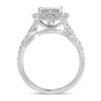 14K 1.75ct Diamond Bridal Ring