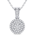 14K 0.25CT DIAMOND PENDANT