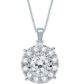 14K 0.26CT Diamond Pendant