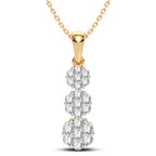 14K 0.75CT Diamond Pendant