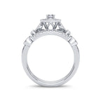 14K 0.33CT Diamond Bridal Ring