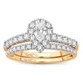 14K 1.00CT Diamond BRIDAL RING