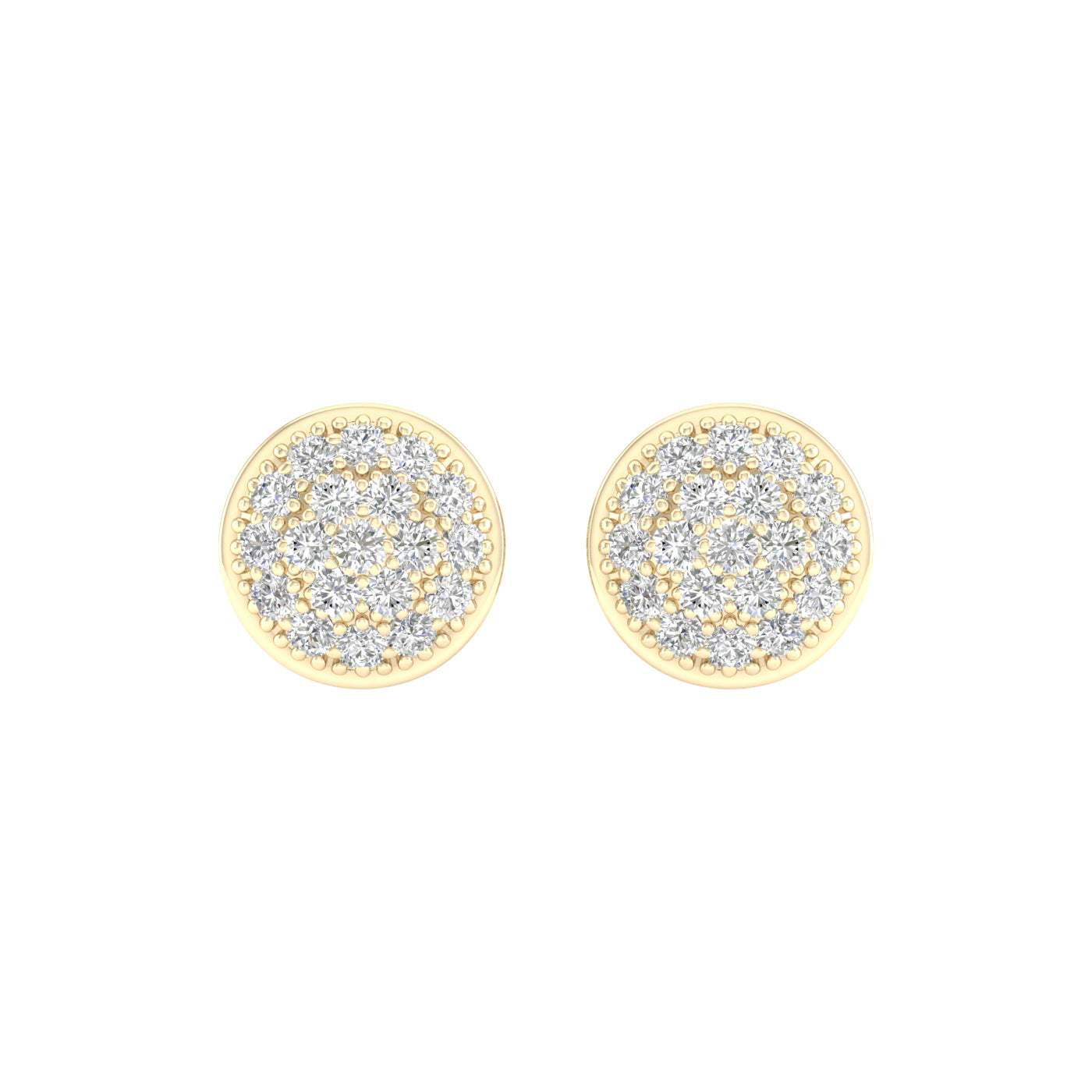 10K 0.10CT Diamond Earring