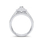 14K 1.00CT Diamond Bridal Ring