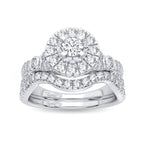 14K 1.00CT Diamond Bridal Ring