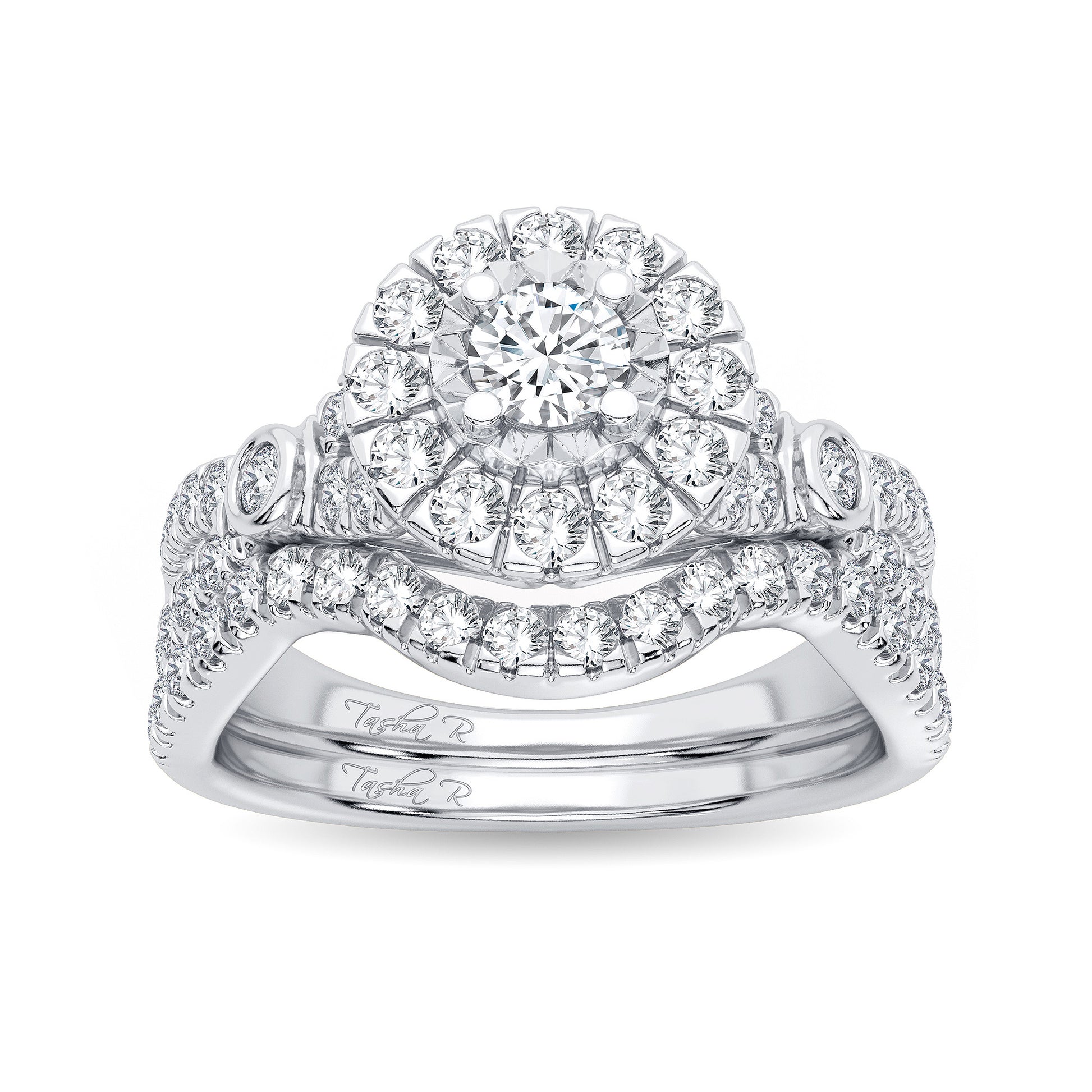 14K 1.00CT Diamond Bridal Ring