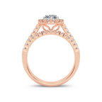 14K 1.00CT Diamond Bridal Ring