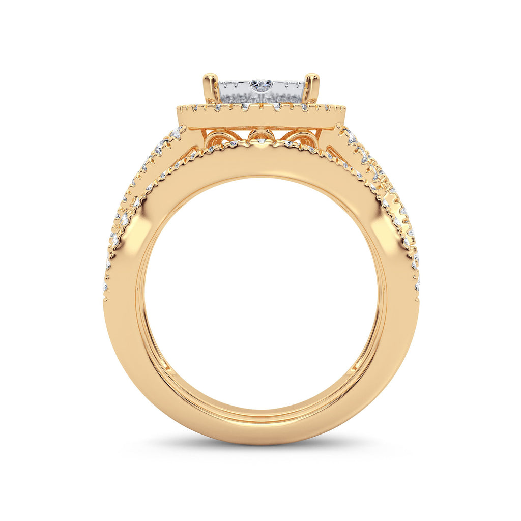 14K 1.50CT Diamond Bridal Ring