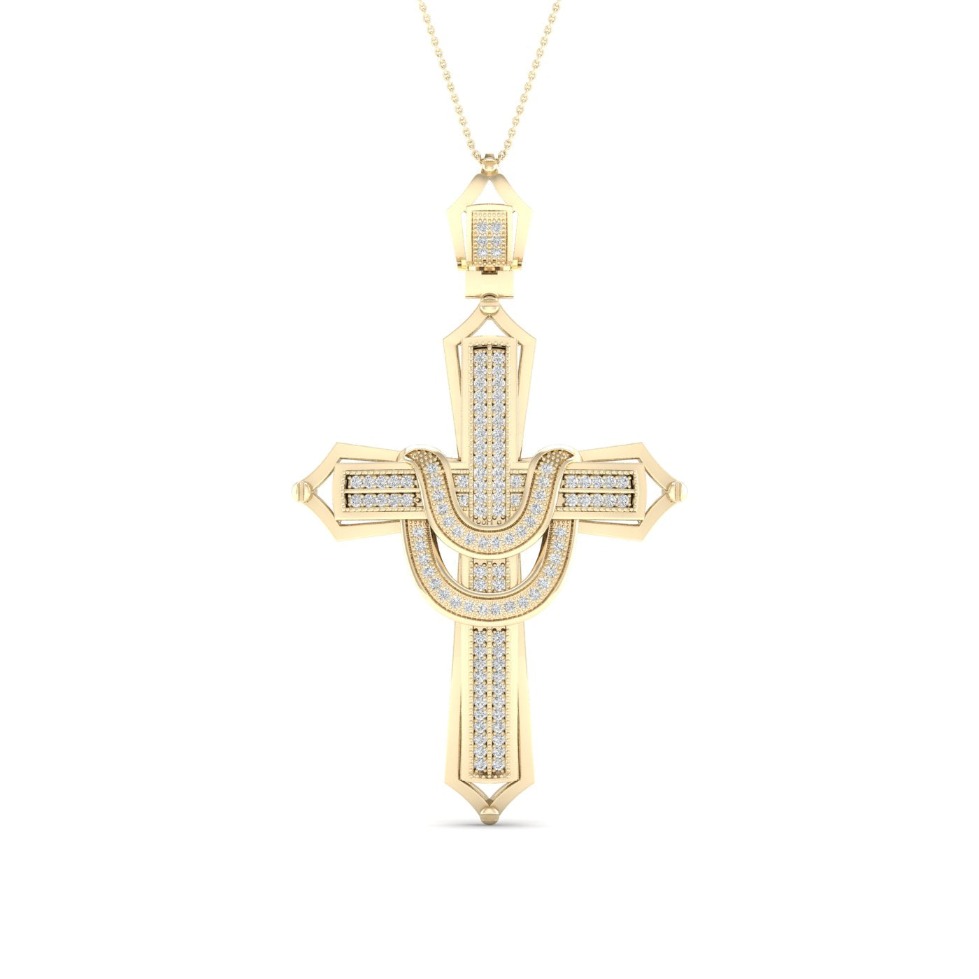 10K 0.38CT Diamond Pendant