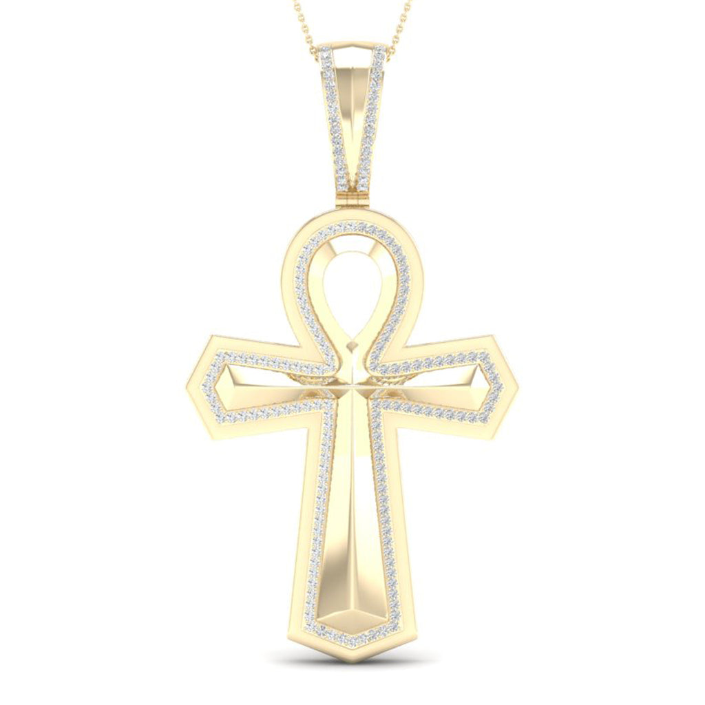 10K 0.40CT Diamond Pendant