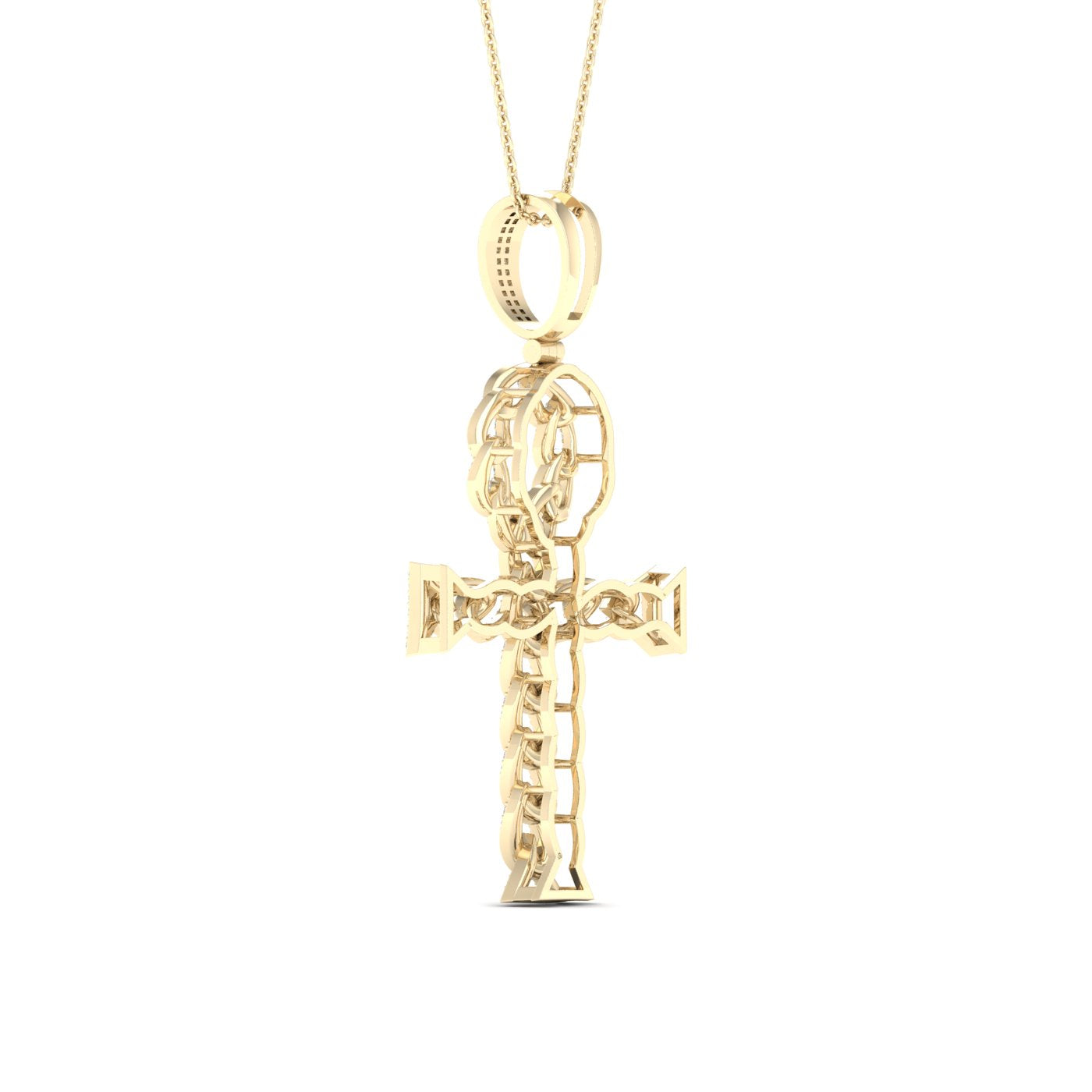 10K 0.70CT Diamond Pendant