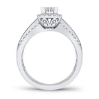 10K 0.93CT Diamond Ring