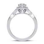 10K 0.33CT DIAMOND RING