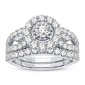 10K 1.75CT DIAMOND BRIDAL RING