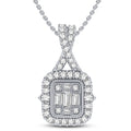 14K 0.33CT DIAMOND PENDANT