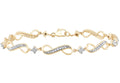 10K 0.25ct Diamond Bracelet