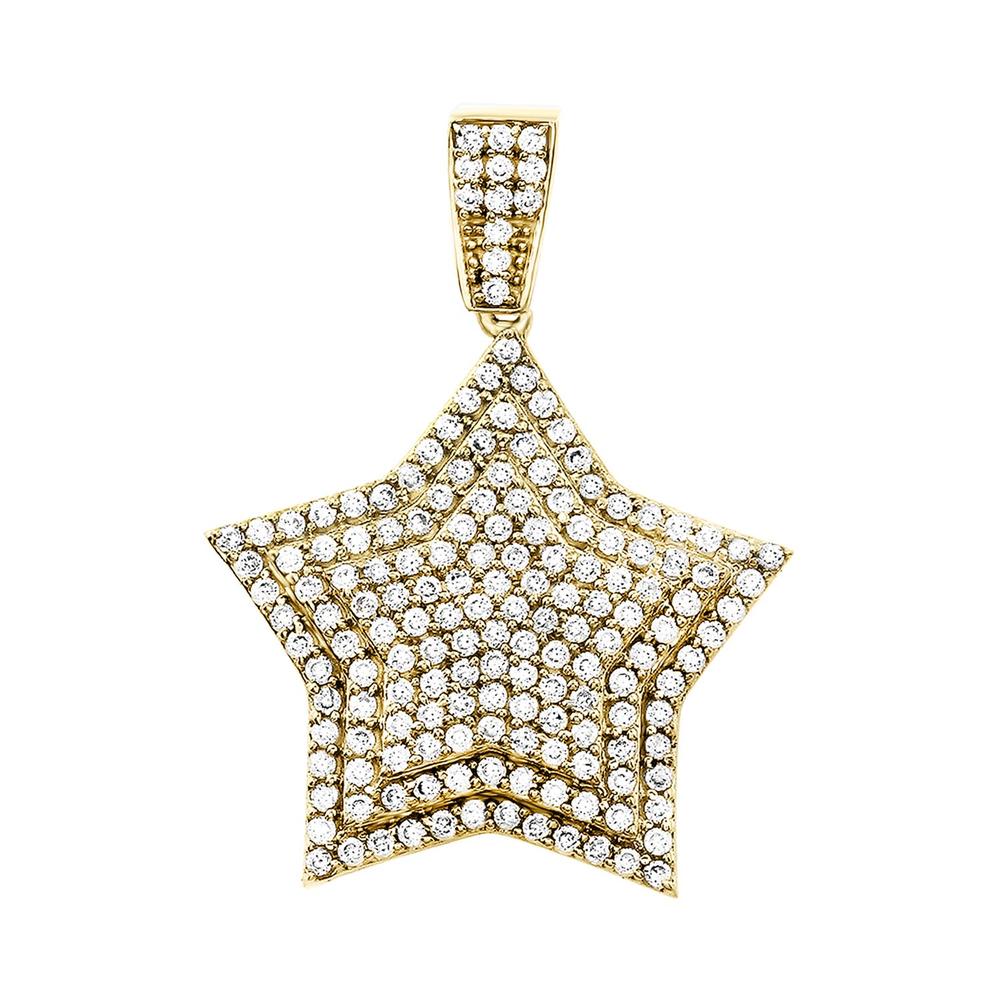 10K 1.65ct Diamond Pendant