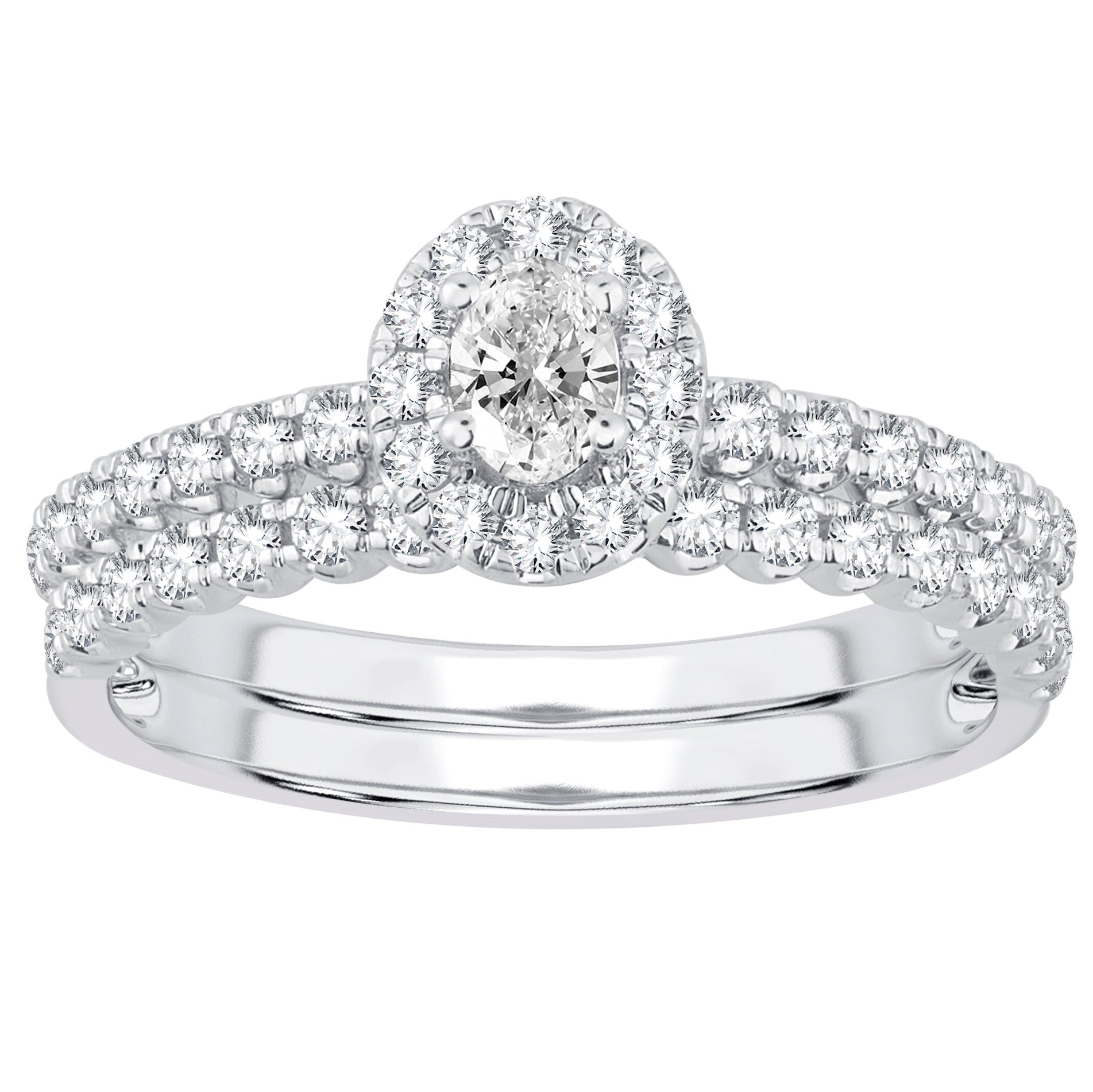 14K  0.73CT  Diamond Bridal Ring