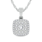 14K 0.25ct Diamond Pendant