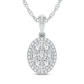 14K 0.25ct Diamond Pendant
