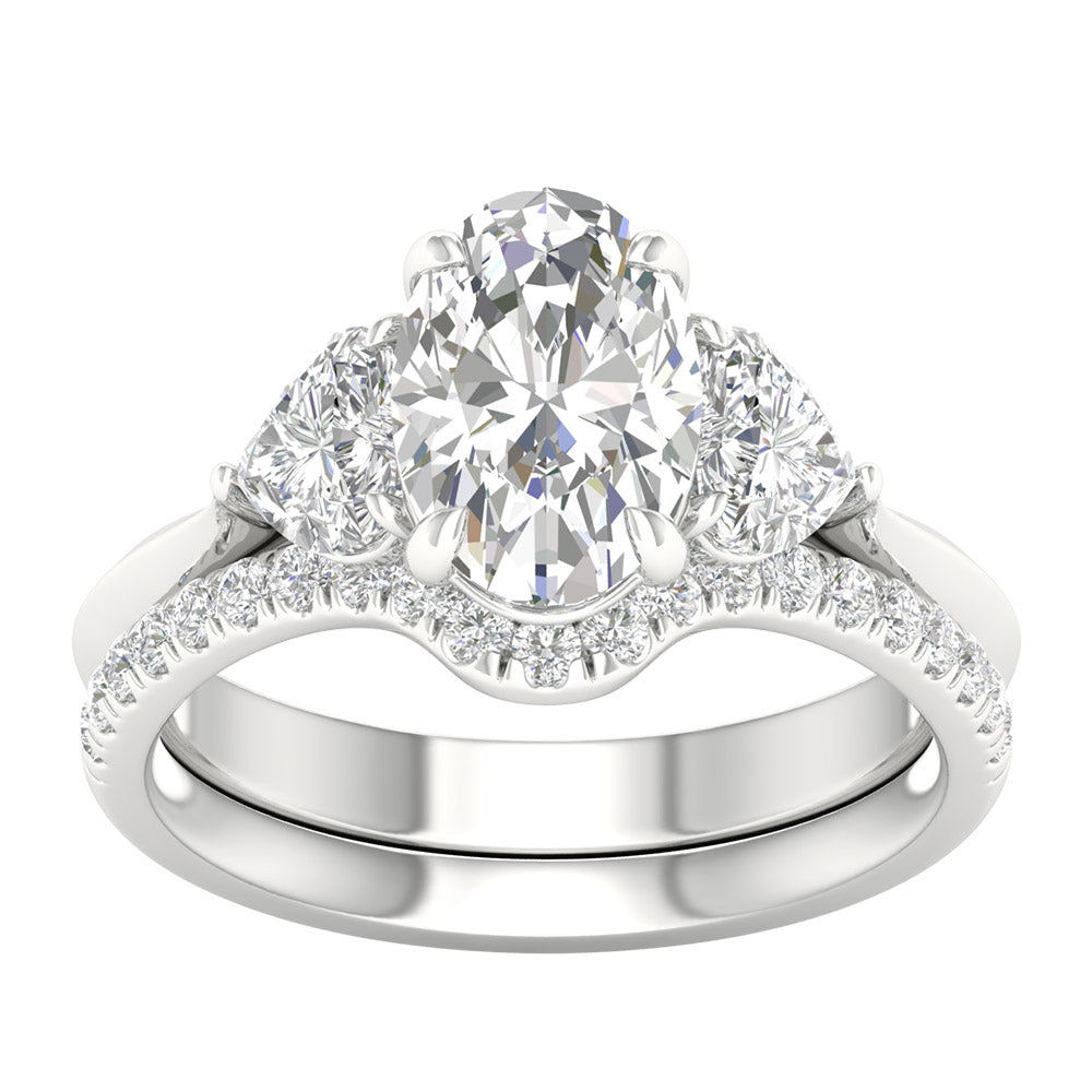 Certified Lab Grown Diamond Bridal Ring