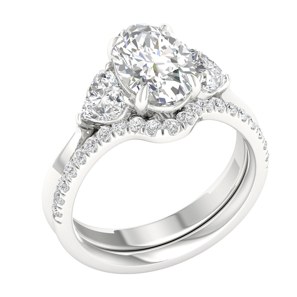 Certified Lab Grown Diamond Bridal Ring