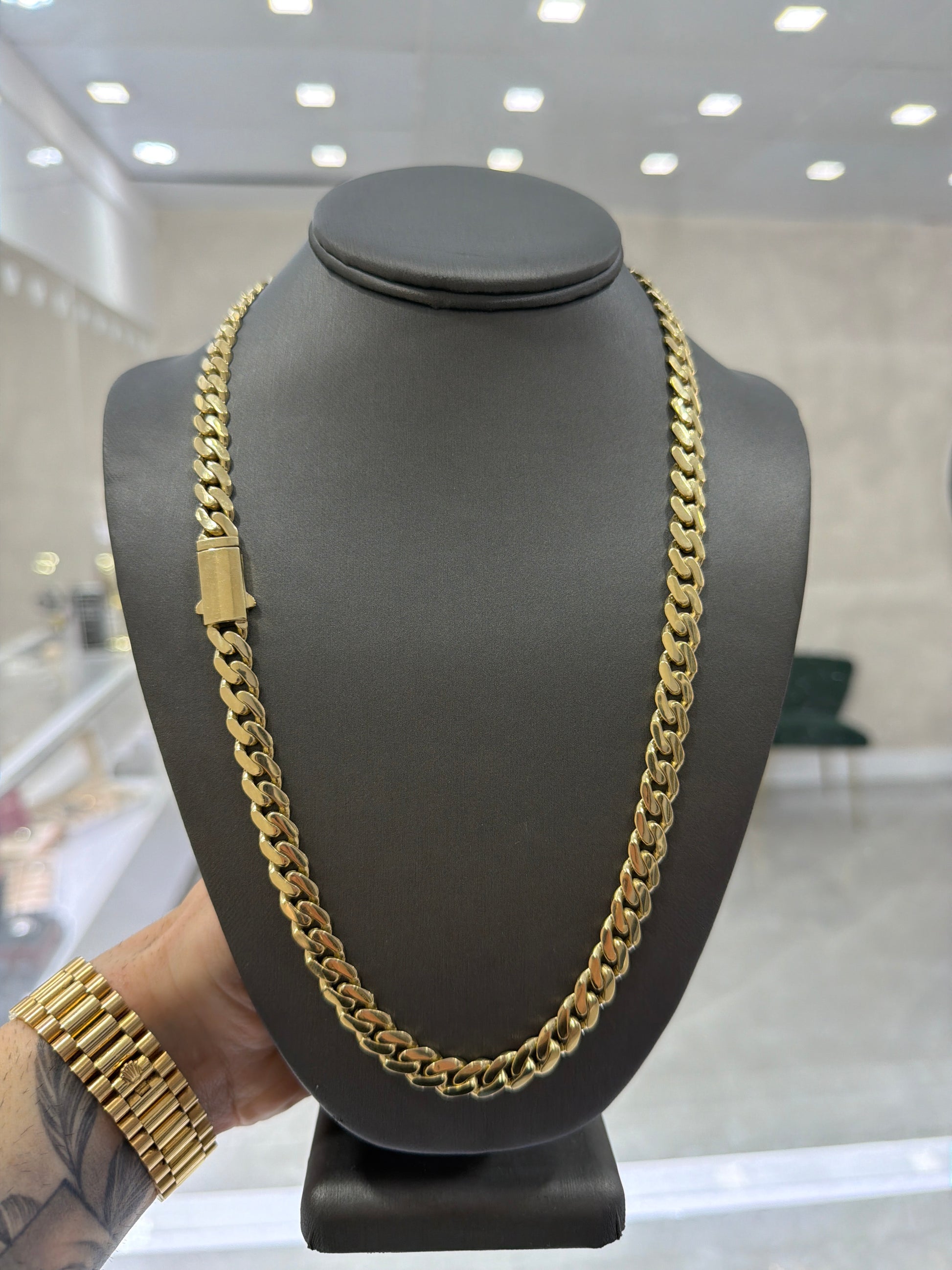 Cuban link chain 9mm